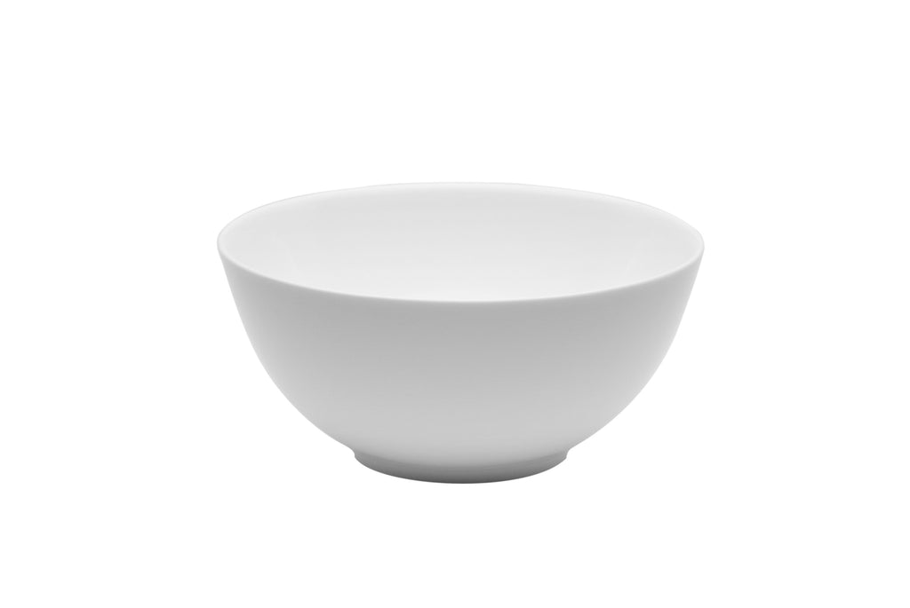 LuxxHomes  White Six Piece Porcelain Service For Six Bowl Set