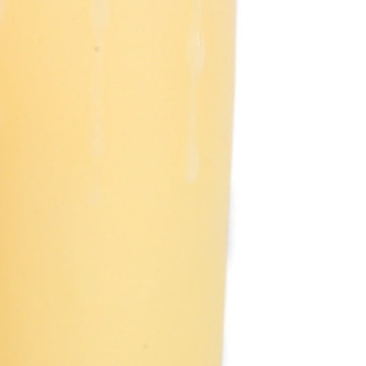 Set of Three Yellow Flameless Pillar Candle