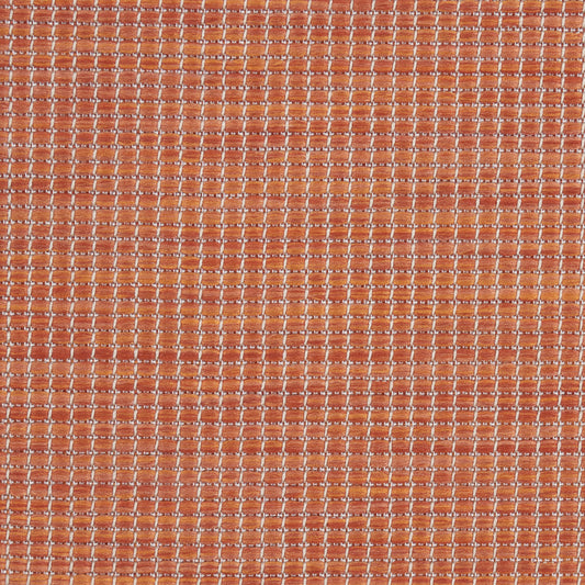 12' Rust Power Loom Runner Rug