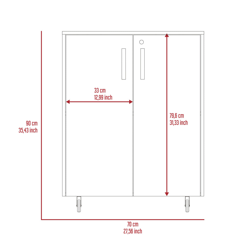 28" Black Wall mounted Accent Cabinet With Four Shelves